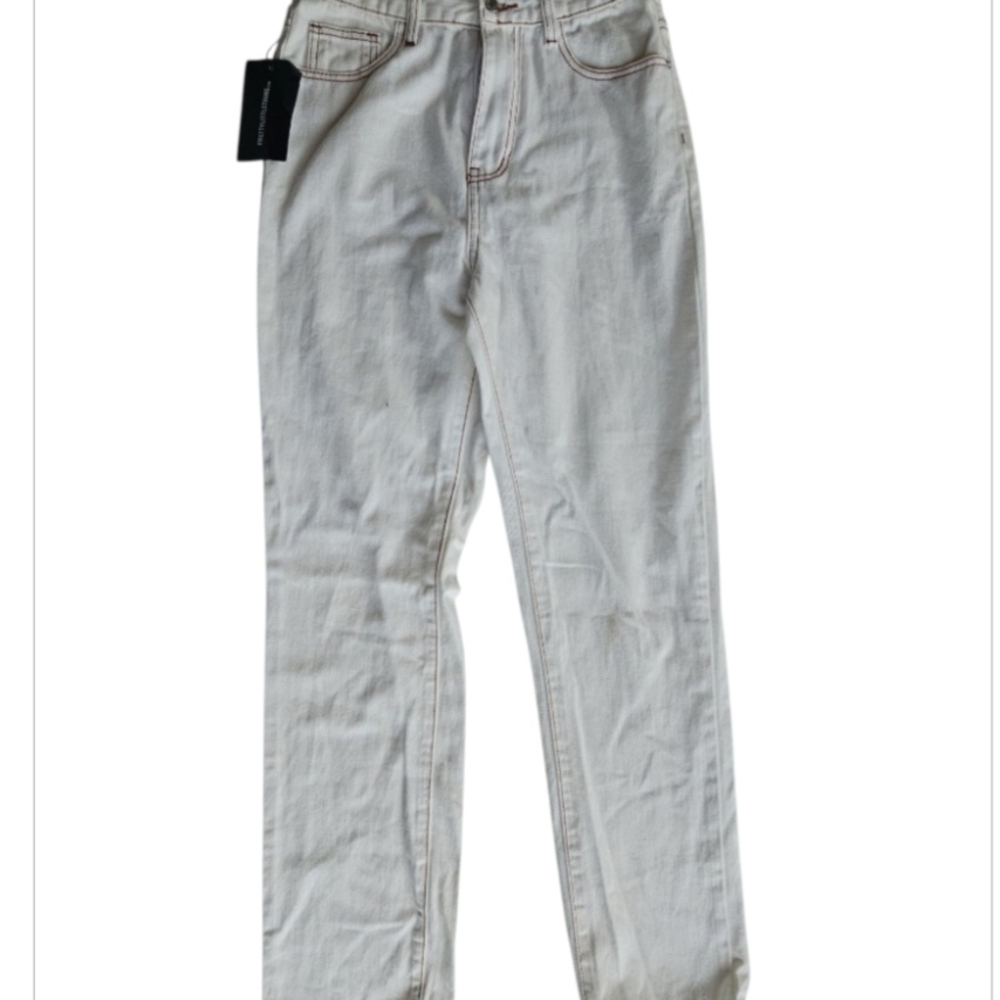 Men's White Jeans
